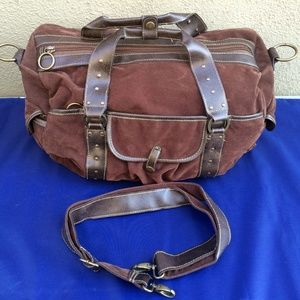 Skyway Luggage Brown Duffel Travel Shoulder Bag